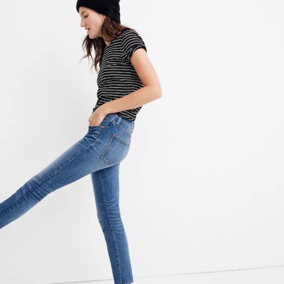 Madewell 9” High-Rise Skinny Crop Jeans – Size 27 - Picture 3 of 13